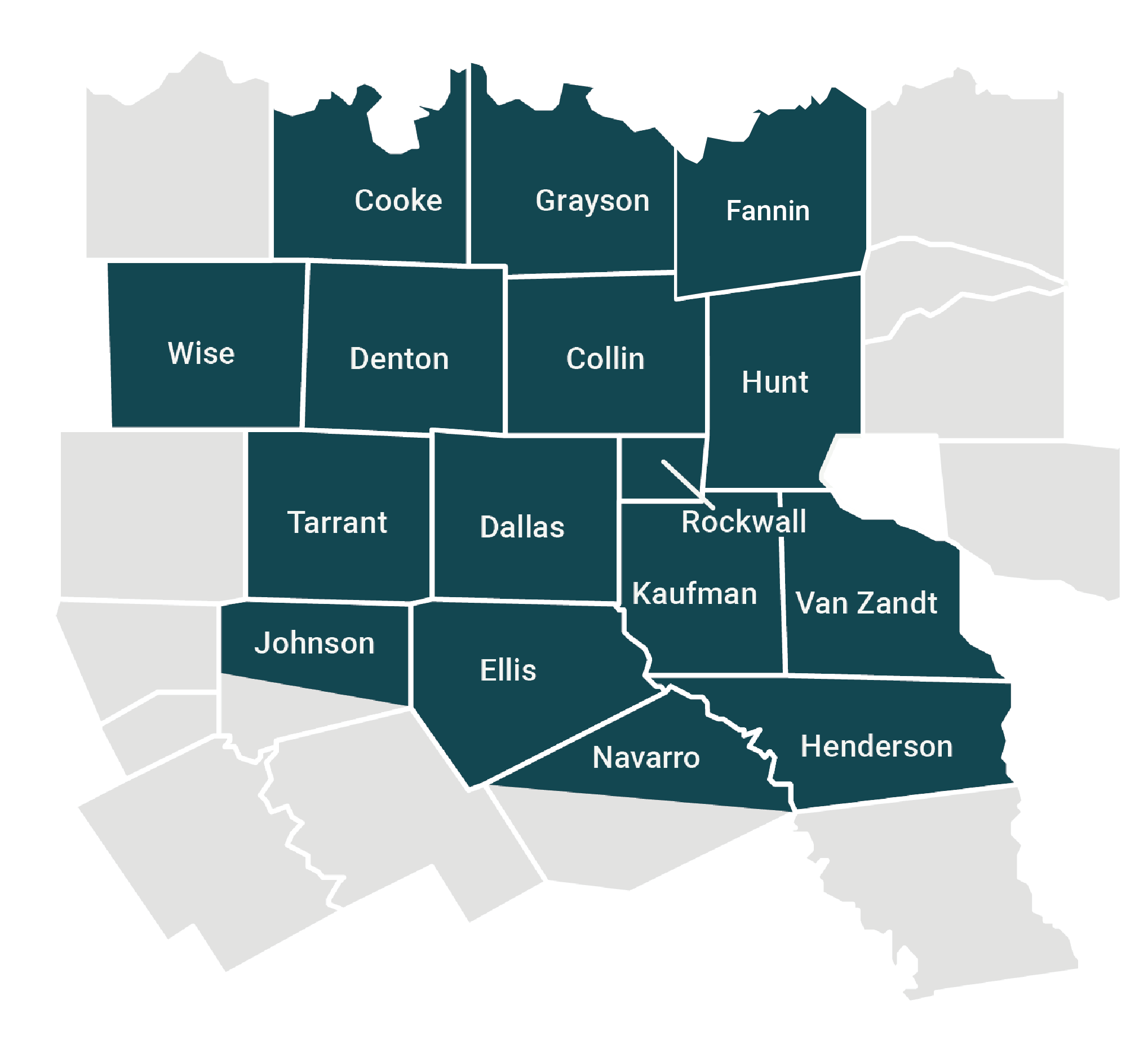 Dallas County And Surrounding Counties Map Hospice Care | Hospice, Palliative Care & Meals On Wheels