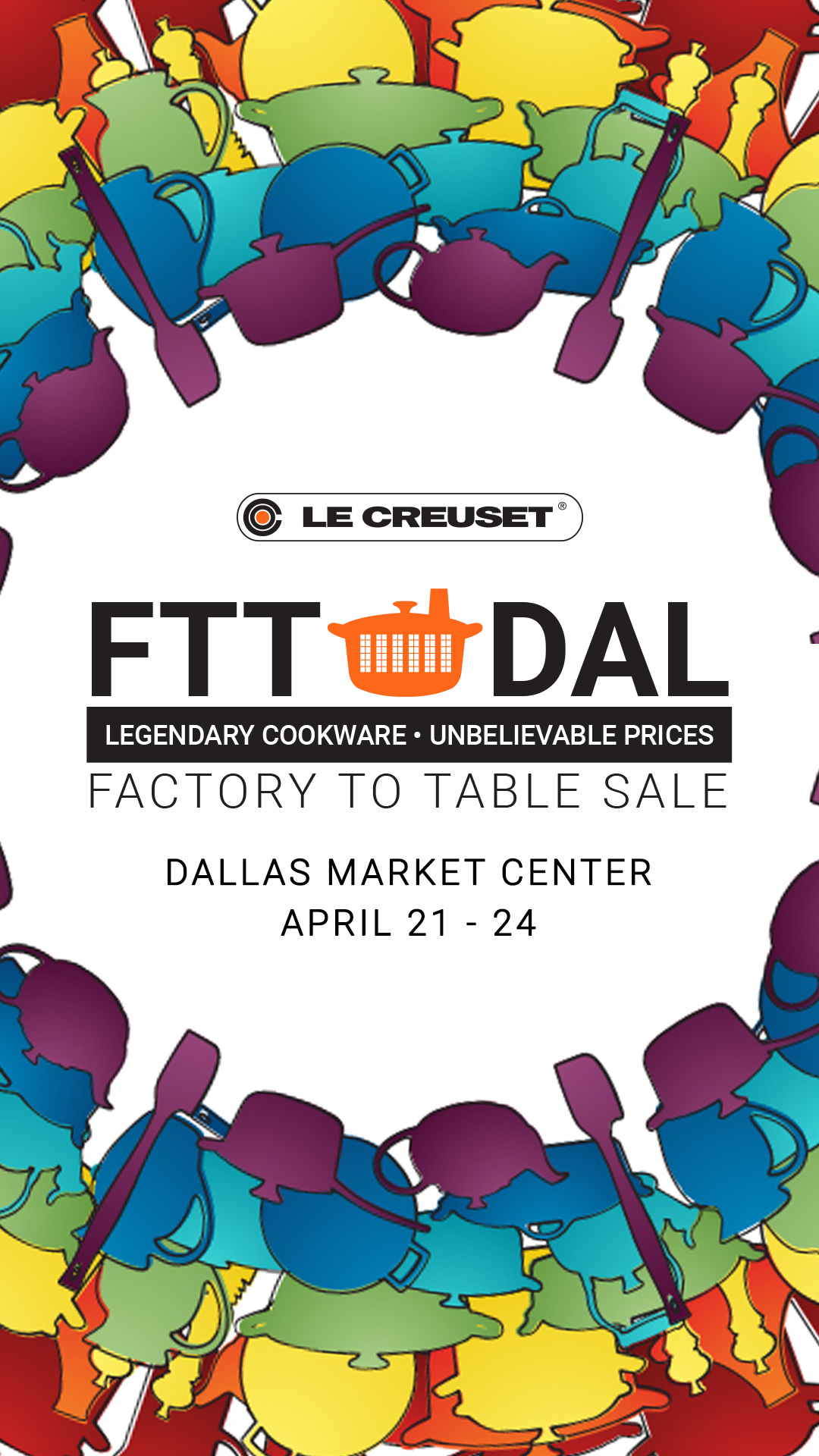 La Creuset Factory to Table series Event Hospice, Palliative Care