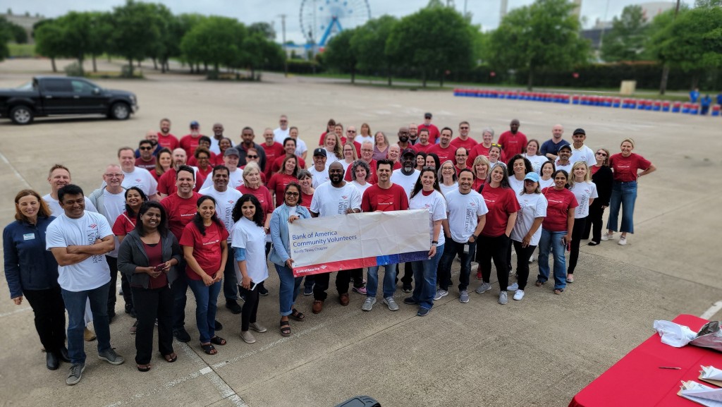 Bank of America Delivers Meals on Wheels