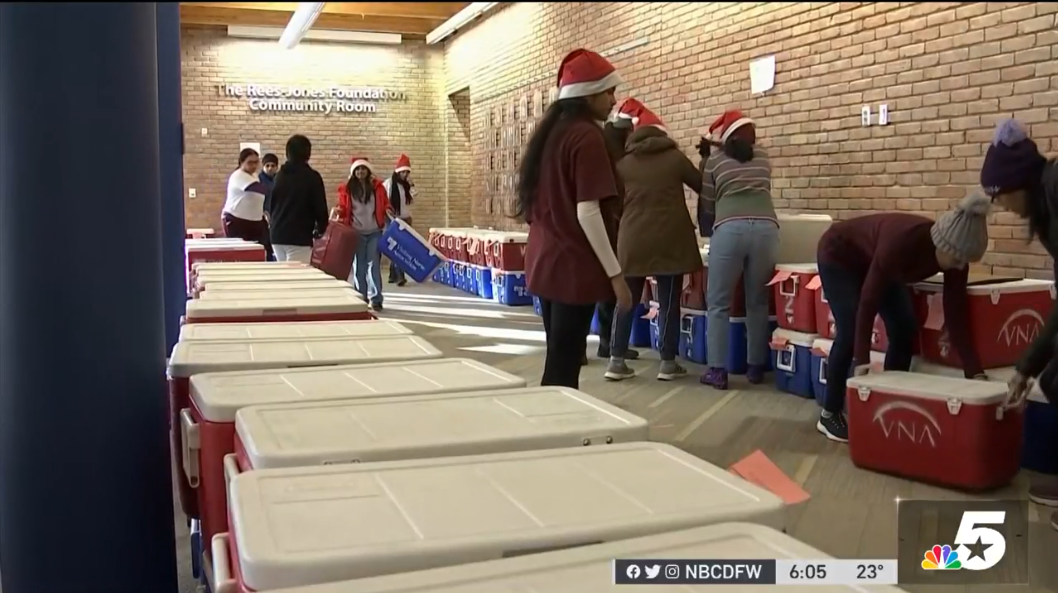 Visiting Nurse Association Meals on Wheels Volunteers Deliver 4,500 ...