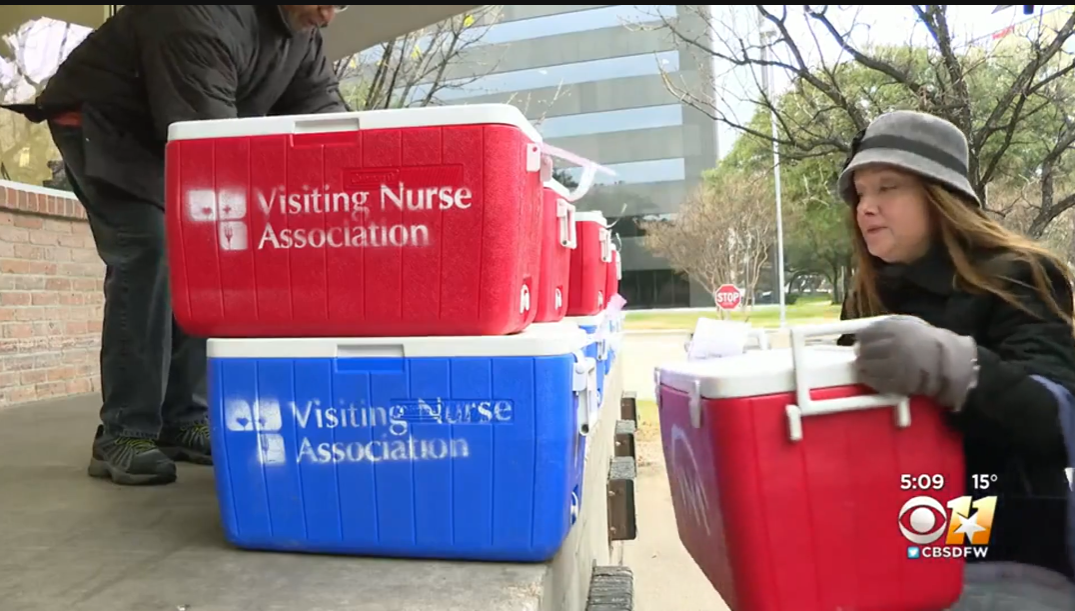 Meals on Wheels works through cold and snow to serve North Texas seniors