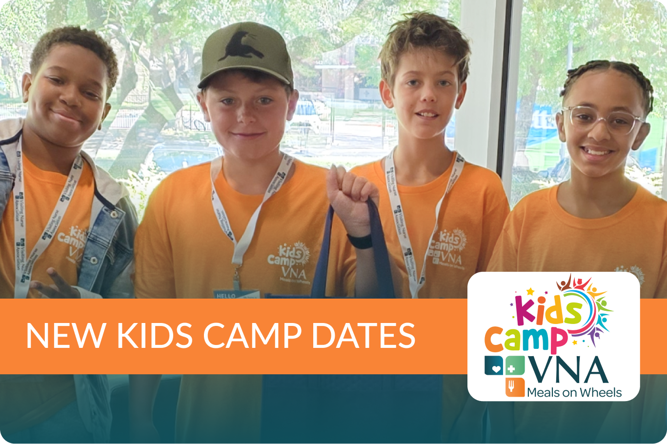 VNA Meals on Wheels Kids Camp - New Dates