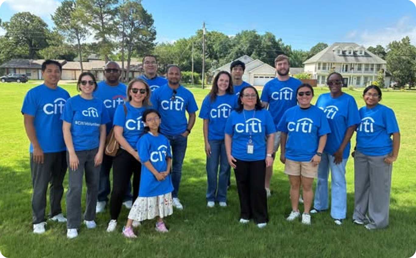 Citi Global Community Day Volunteers